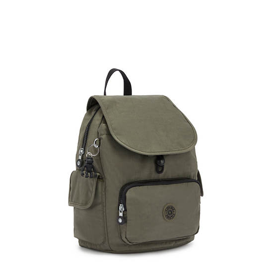 Kipling City Pack Small Backpacks Green Moss | AU 1508BE